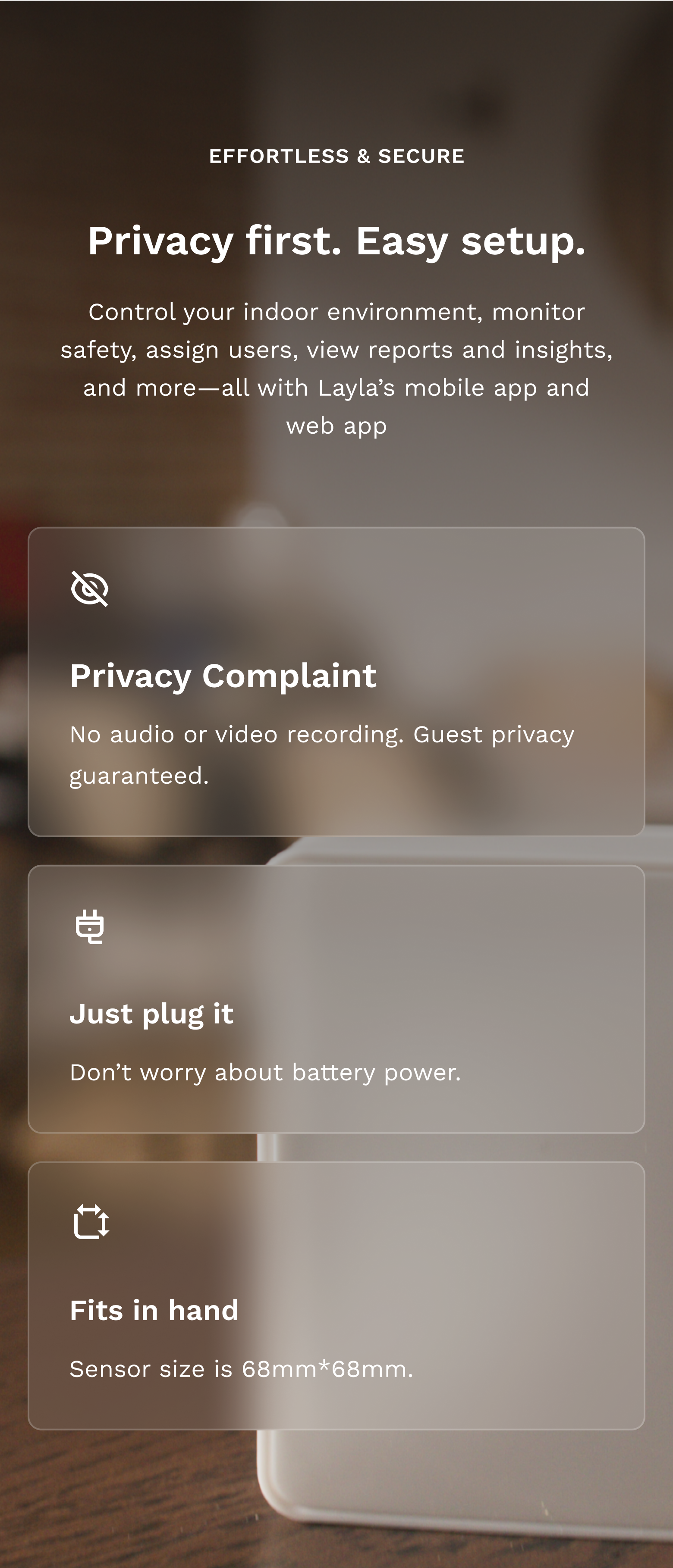 Privacy First